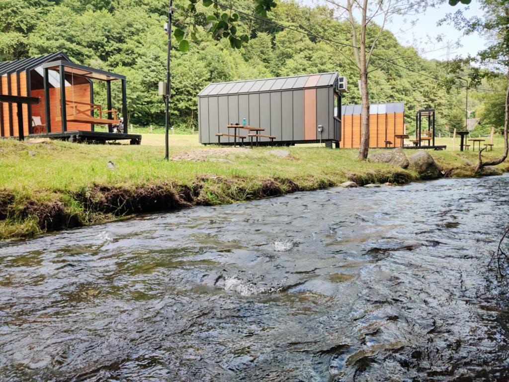 Transfagarasan River Retreat Арефу Экстерьер фото