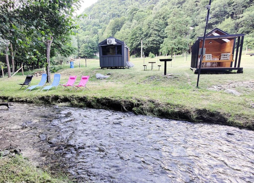 Transfagarasan River Retreat Арефу Экстерьер фото